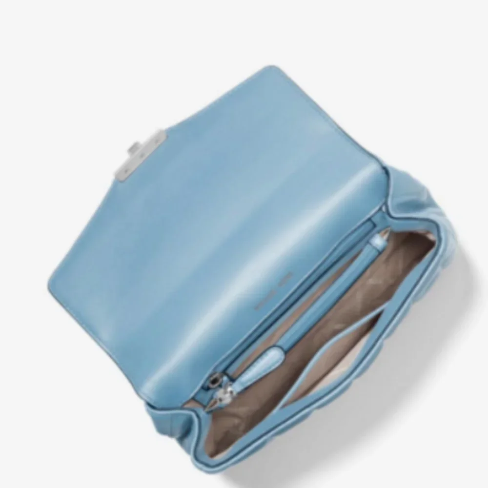 MICHAEL Michael Kors Soho Large Shoulder Bag Fantastic Reviews MSRP$458 CHAMBRAY